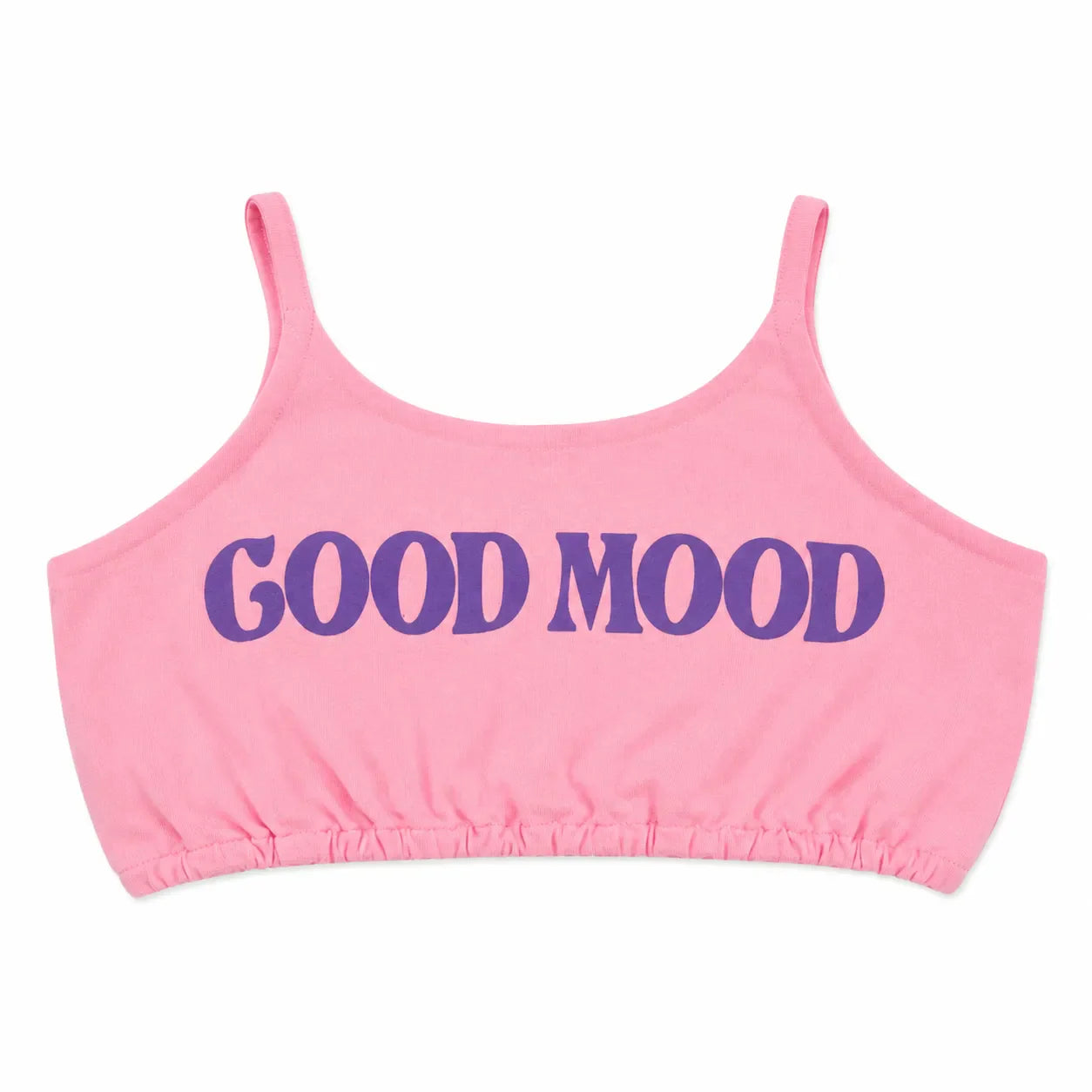 Zara Girl's Pink "Good Mood " Crop Top | Zara in Lebanon
