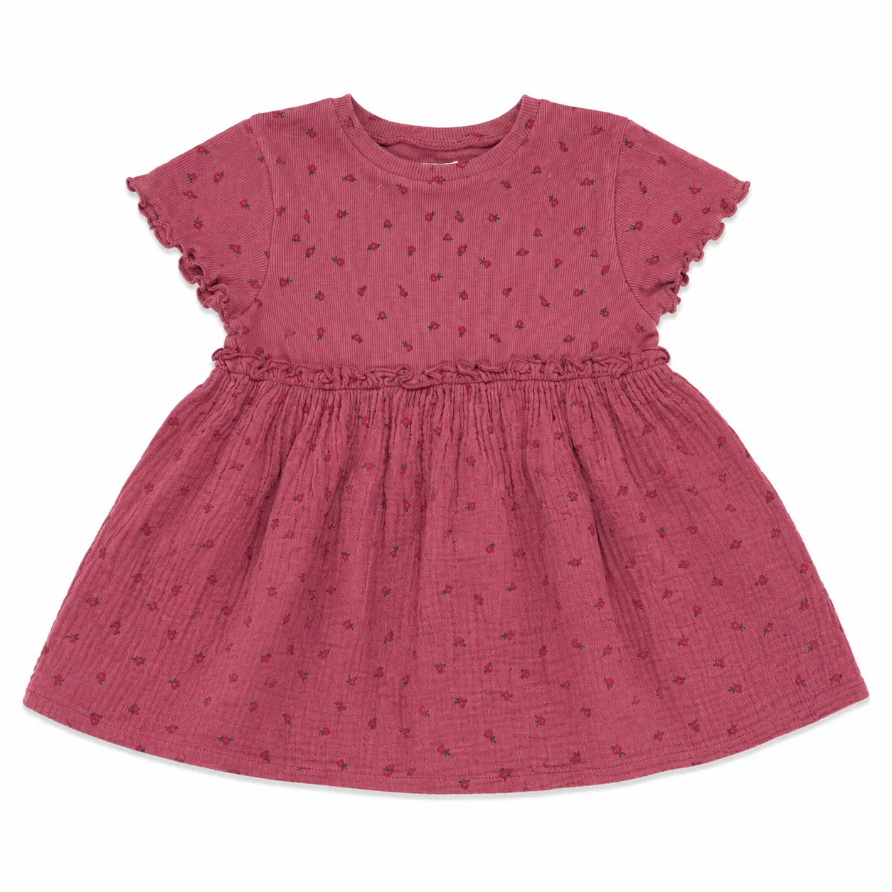 Zara Baby Girl's Plumb Flower Printed Dress| Zara in Lebanon