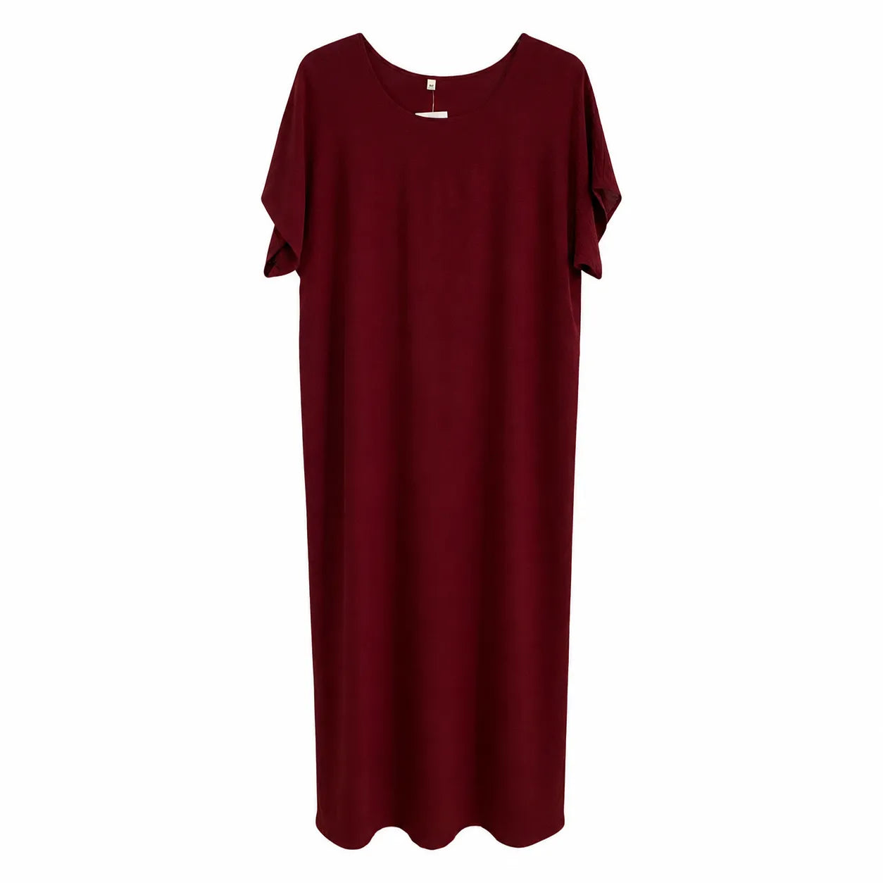 SD Women's Burgundy Short Sleeve Abaya | SD In Lebanon