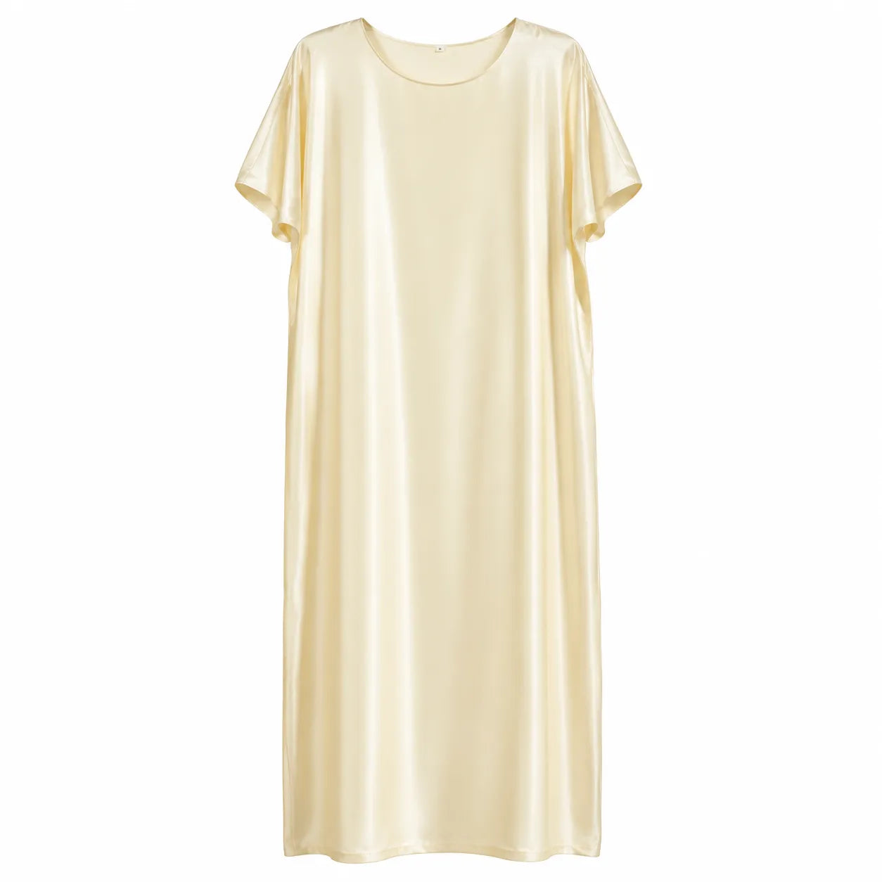 SD Women's Cream Short Sleeve Abaya | SD In Lebanon