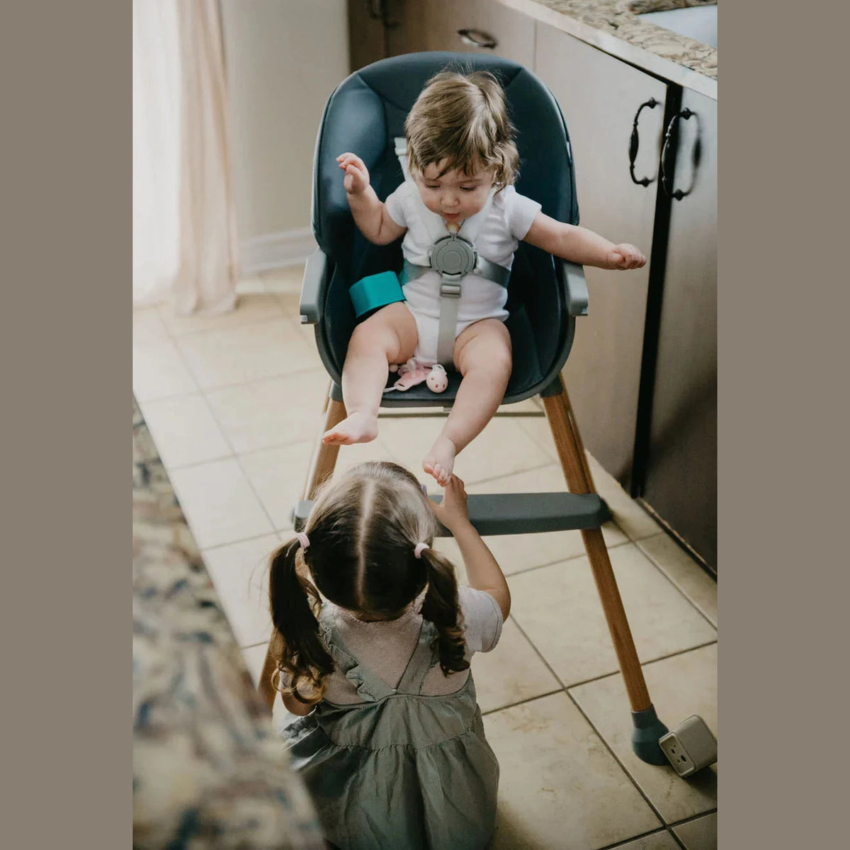 BBLUV - Grow High Chair - Grey