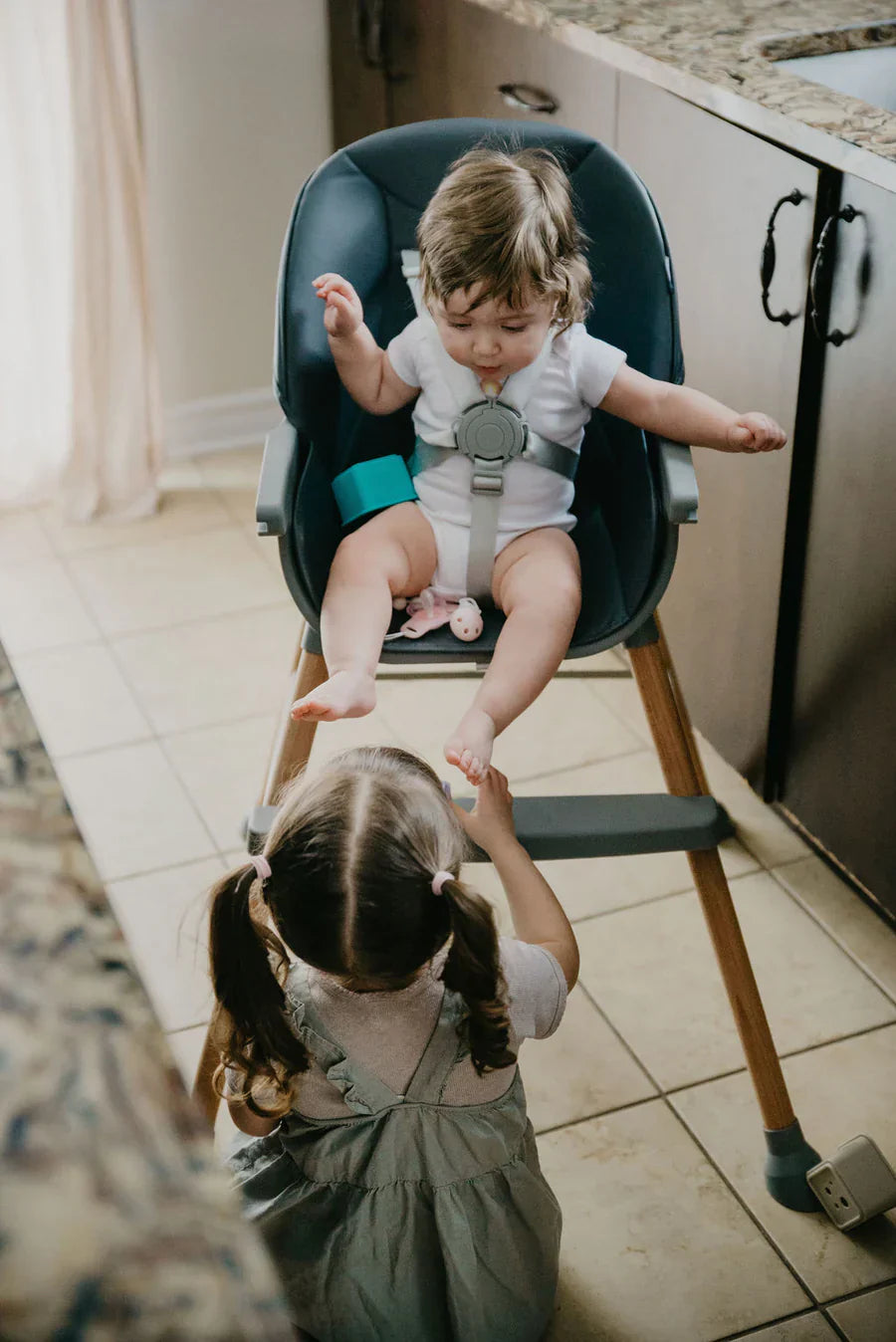 BBLUV - Grow High Chair - Grey