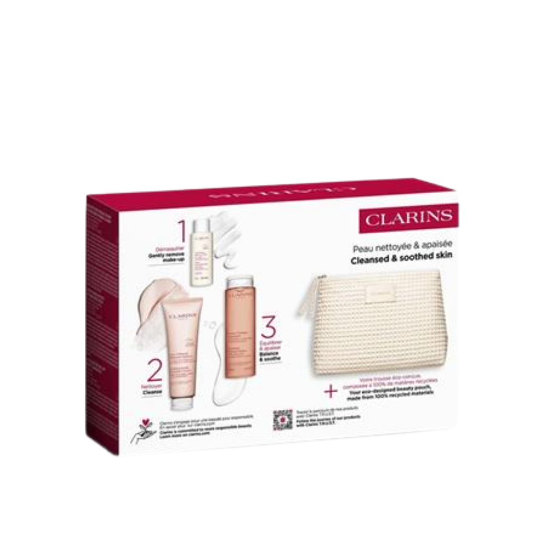 Clarins Cleansing Essentials Sensitive Skin Set