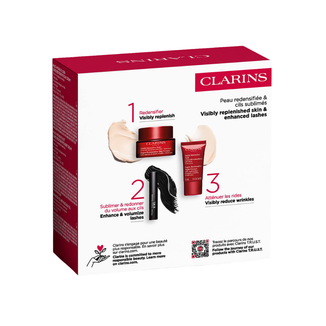 Clarins Multi-Intensive Age-Defying And Replenishing Essentials Set