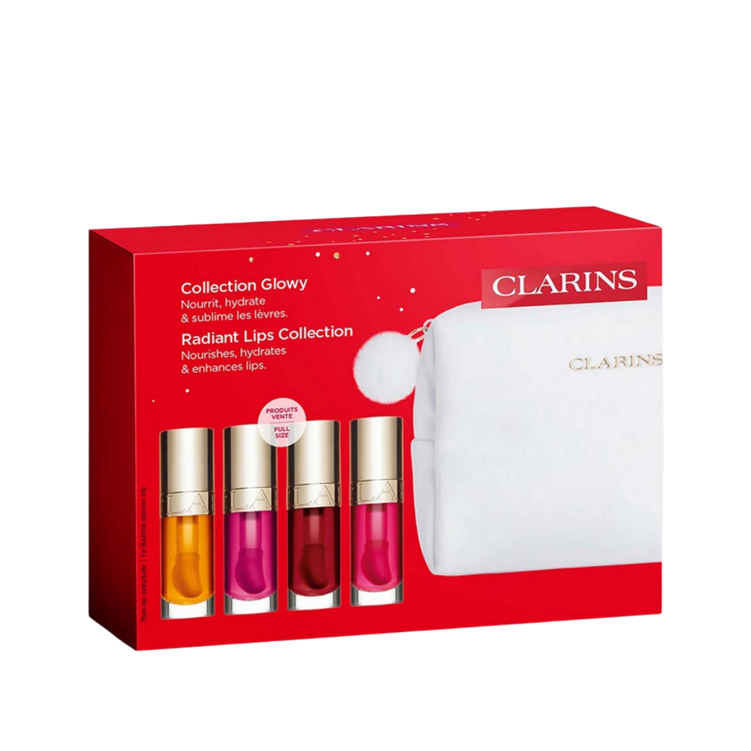 Clarins Radiant Lips Collection Holiday Set