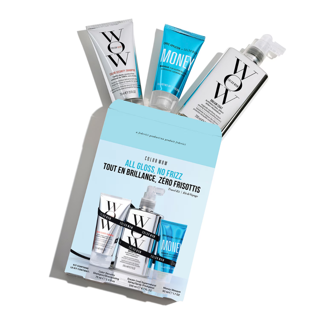 Color Wow Shiny shine, zero frizz Hair care Set