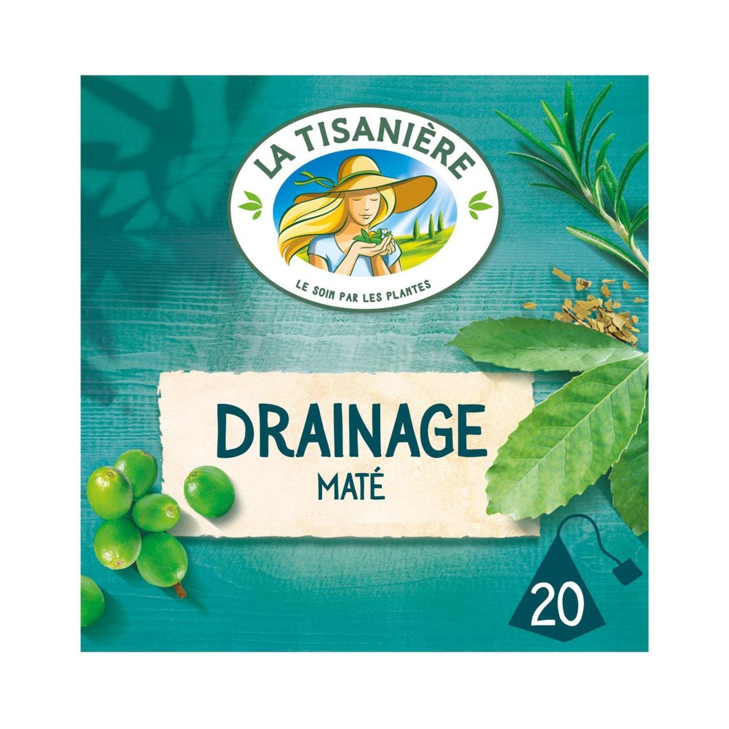 La Tisanière - Drainage Maté 20 Sachets - Medaid International