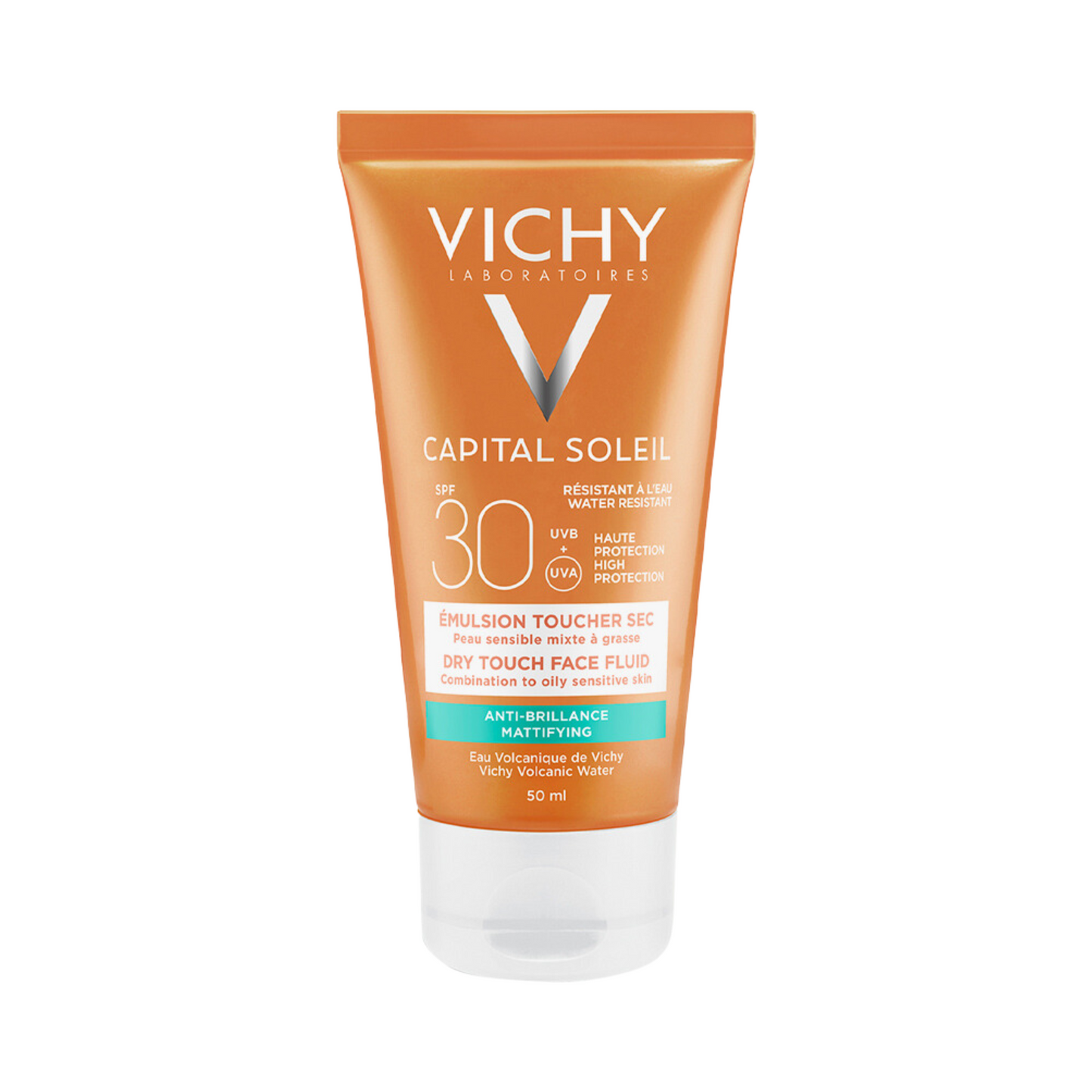 Vichy - Capital Soleil Mattifying Dry Touch Face Fluid SPF30 50ml - Medaid International