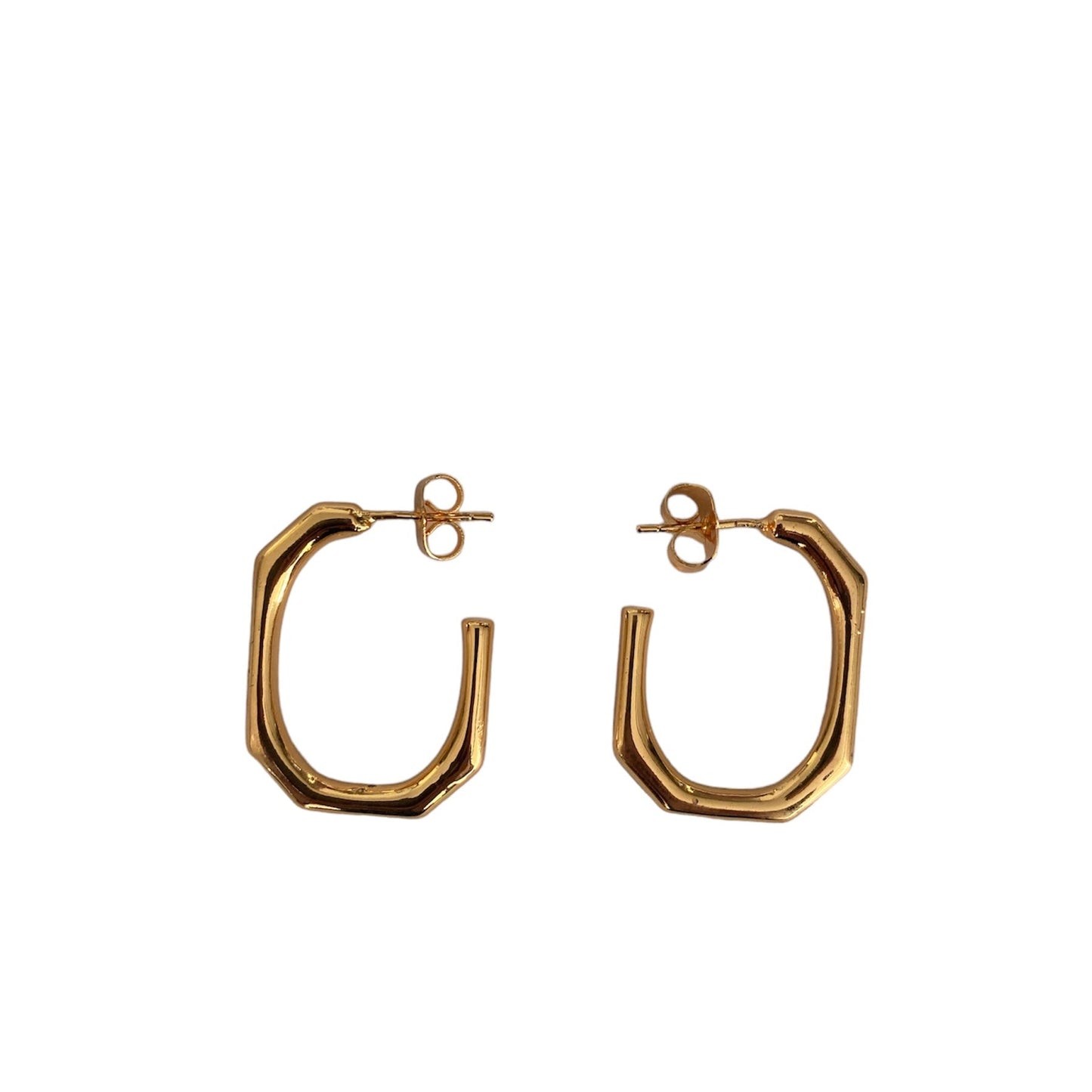 Brass gold earrings accessory #4034 - Medaid International