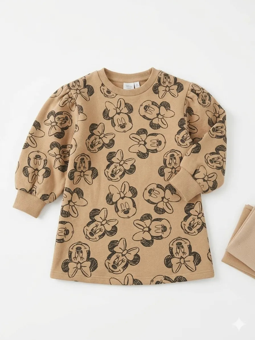 Zara Girl's Brown Printed Blouse | Zara In Lebanon