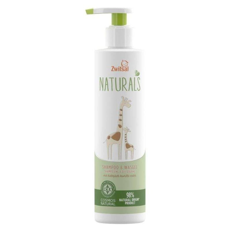 Zwitsal - Naturals Shampooing et Gel douche 250ml
