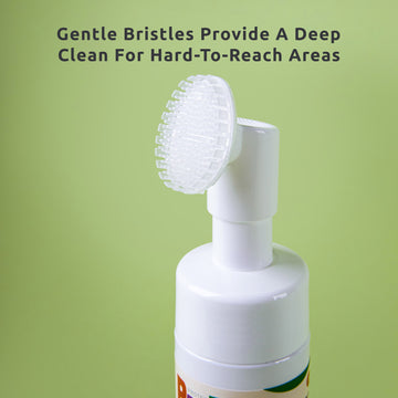 Pet Paw Cleaner Brush + Foam فرشاة تنظيف مخالب الحيوانات مع رغوة