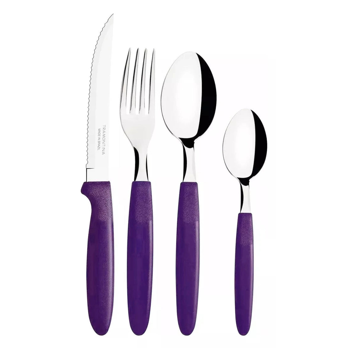 Tramontina Ipanema flatware set , 48 pcs (purple)