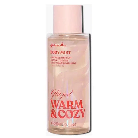 Warm and Cozy Pink glazed