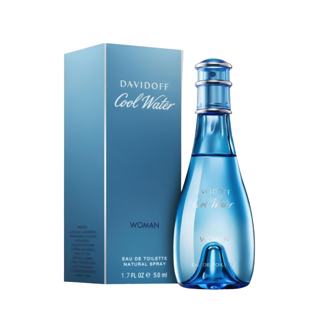 Davidoff Cool Water Eau De Toilette Pour Femme - 2 Sizes - Medaid International