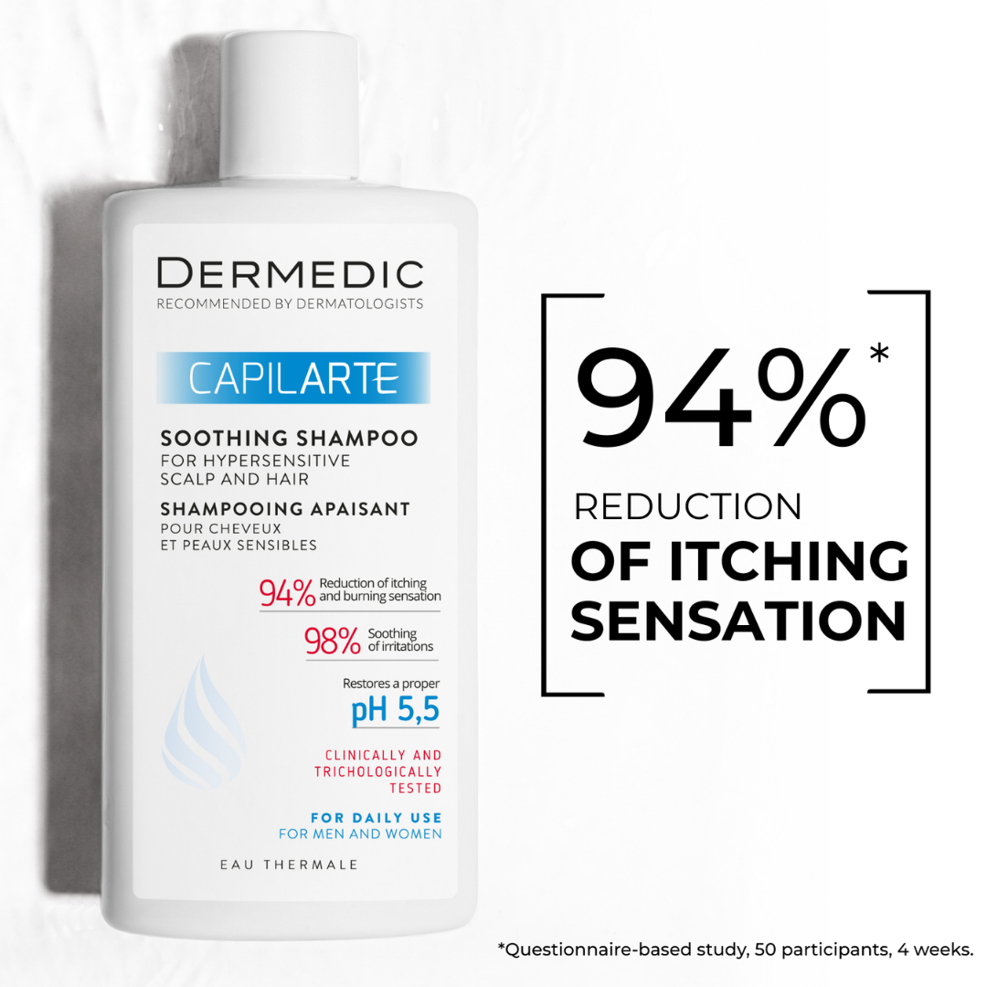 Dermedic Capilarte For Hypersensitive Scalp And Hair Soothing Shampoo