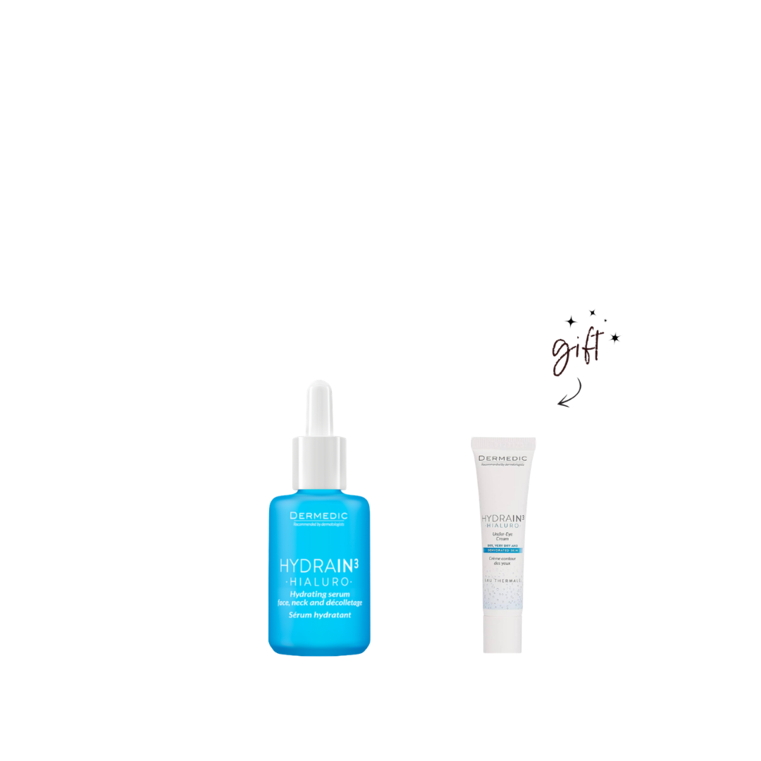 Dermedic Hydrating Serum + Free Under Eye Cream Bundle
