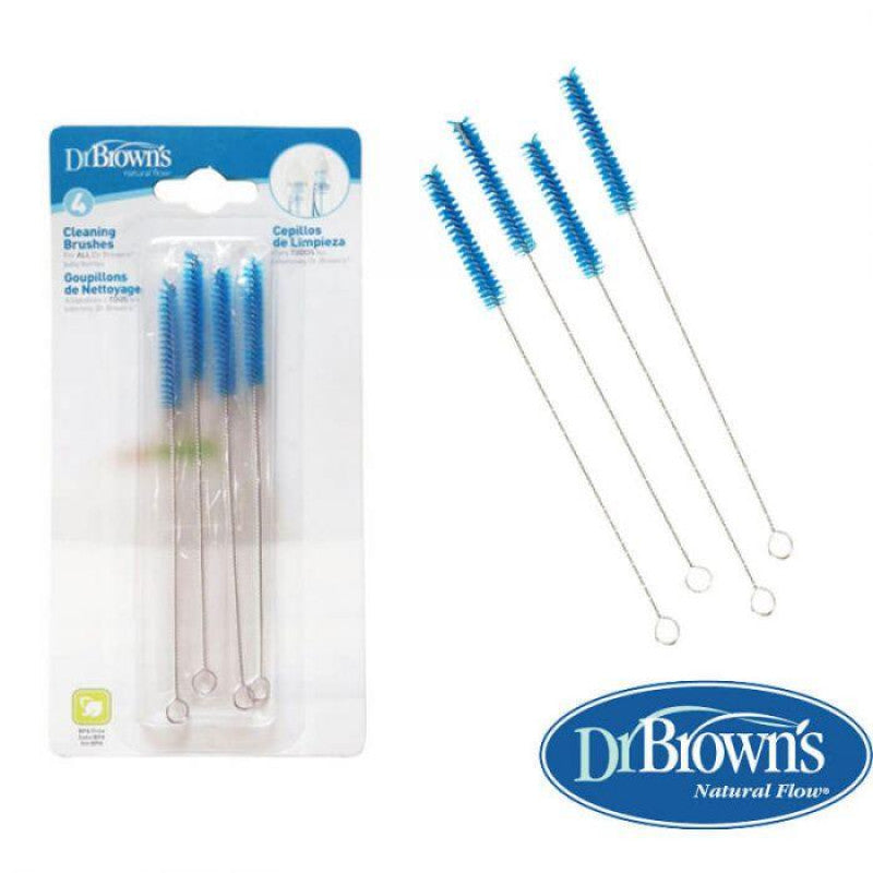 Dr. Brown's - Natural Flow Cleaning Small Brush, 4-Pack - Medaid International