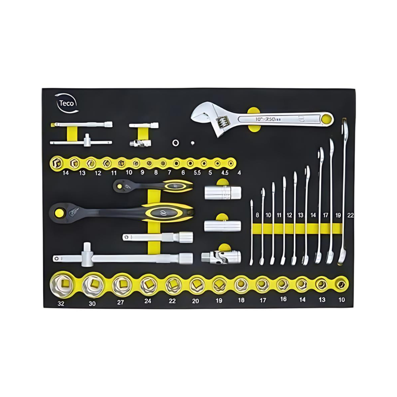 Tool Module 132 pieces in the TECO Schaummodul by Teco Germany