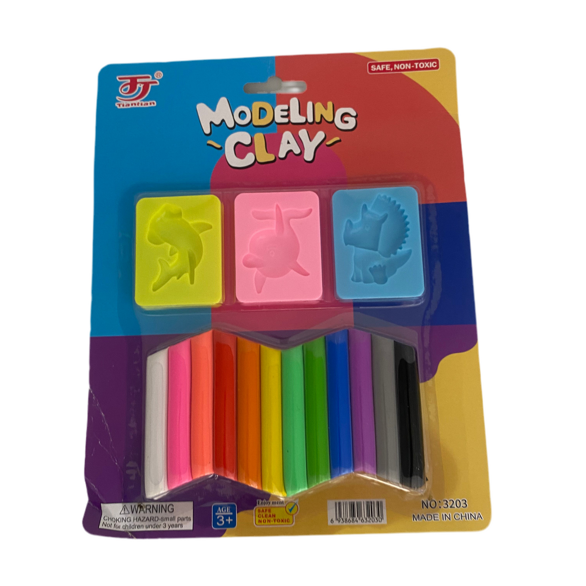 Modeling Clay 12 Colors