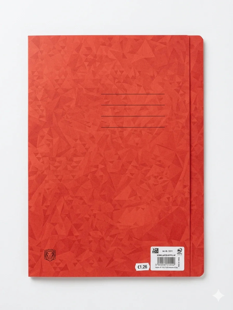SD Premium Red Textured Folder | SD In Lebanon