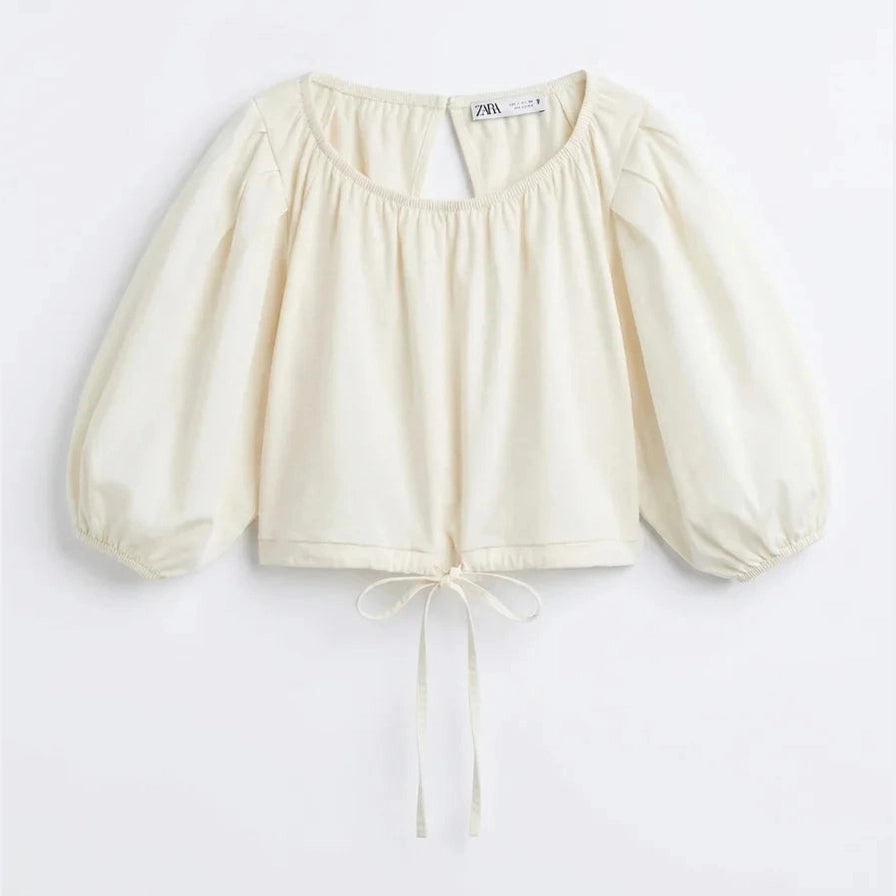 Zara Girl's Off White Blouse | Zara In Lebanon