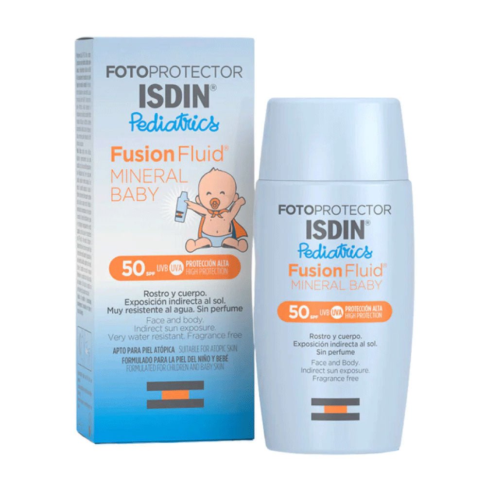 ISDIN Fotoprotector Pediatrics Fusion Fluid Mineral Baby SPF 50+