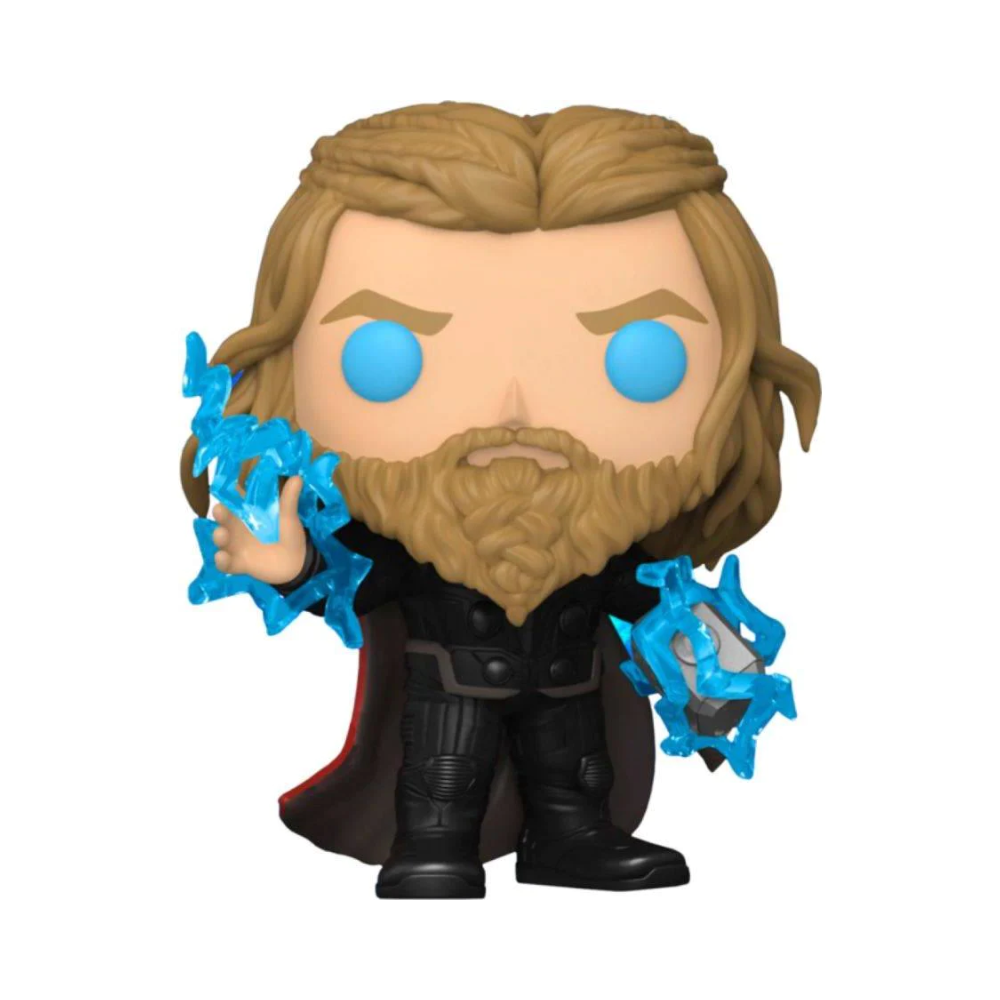 Funko Exc : Marvel Avengers: End Game - Thor with Thunder (Chase) (Glow in the Dark) - Medaid International