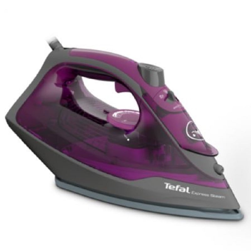 Tefal FV2843M0 Express Steam – DJ Lilac Hippo 2600W – 45g/min – 210 g/min – Sol ceramic anti scale setting