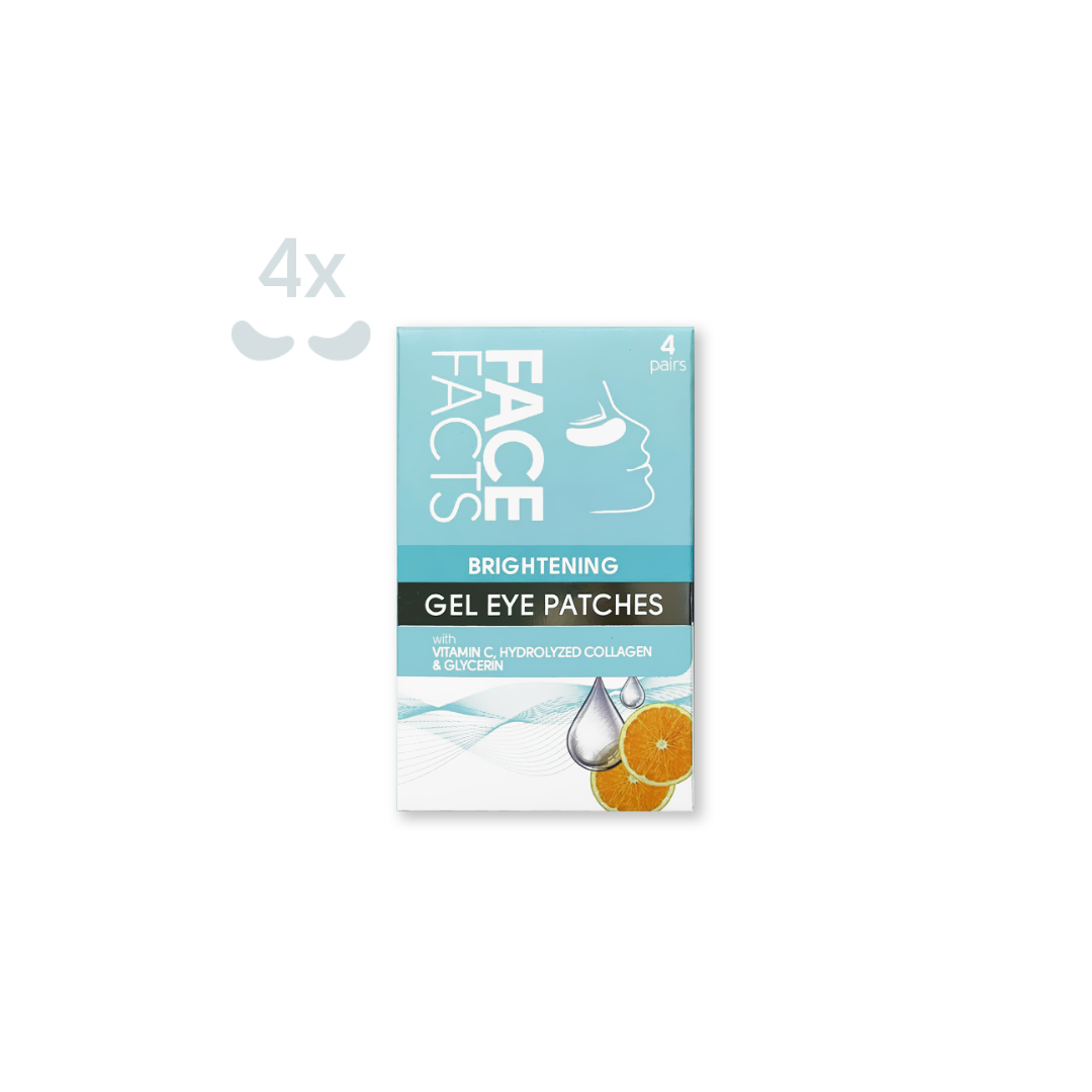 Face Facts Brightening Eye Patches - 4 Pairs - Medaid International