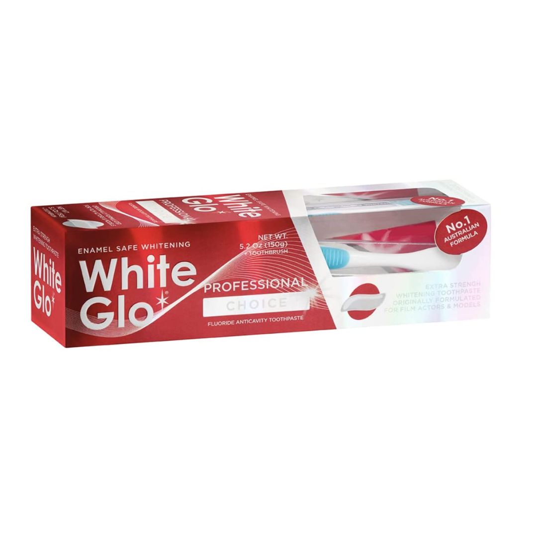 WHITE GLO TOOTHPASTE PROFESSIONAL CHOICE - 100ml - Medaid International