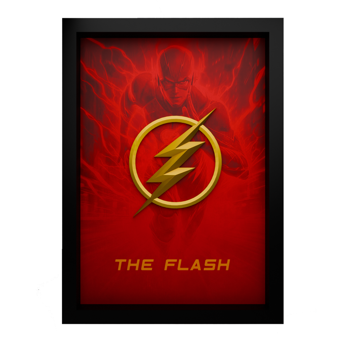 The Flash Frame WIth 3D-printed Logo