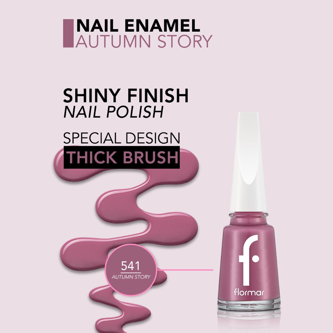Flormar Nail Enamel 541 Autumn Story Nail Polish