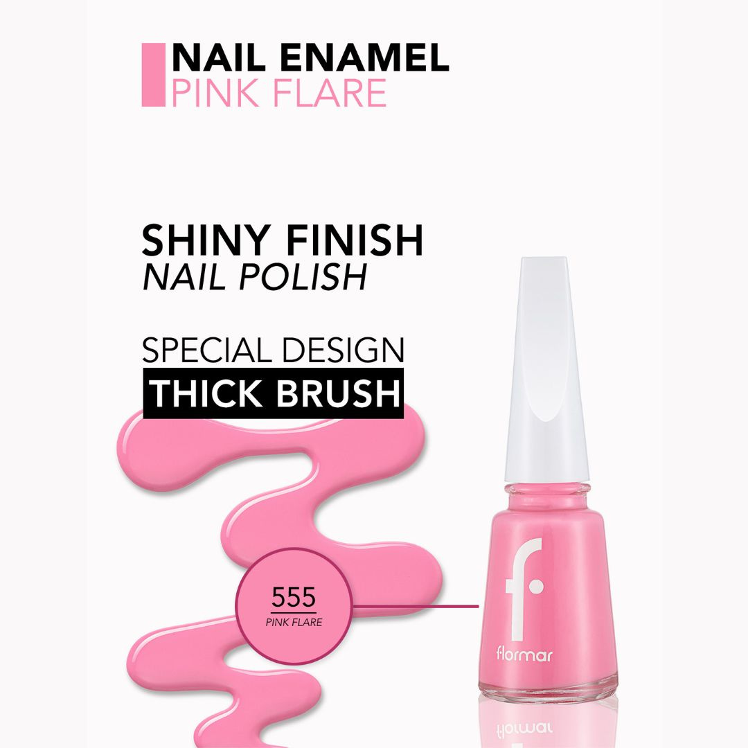 Flormar Nail Enamel 555 Flare Nail Polish