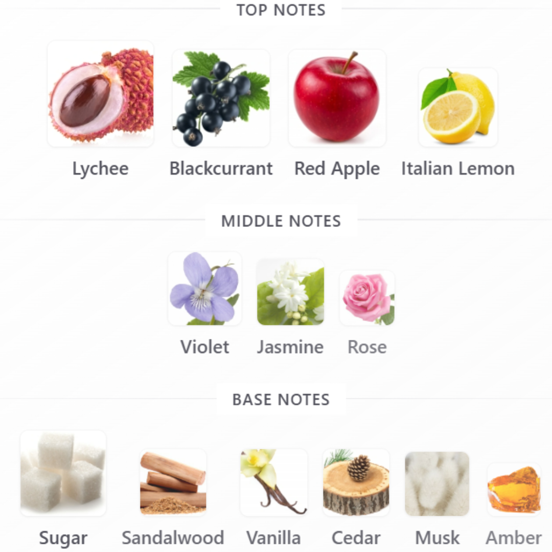 Fragrance World Elysia Lychee Fizz Eau De Parfum