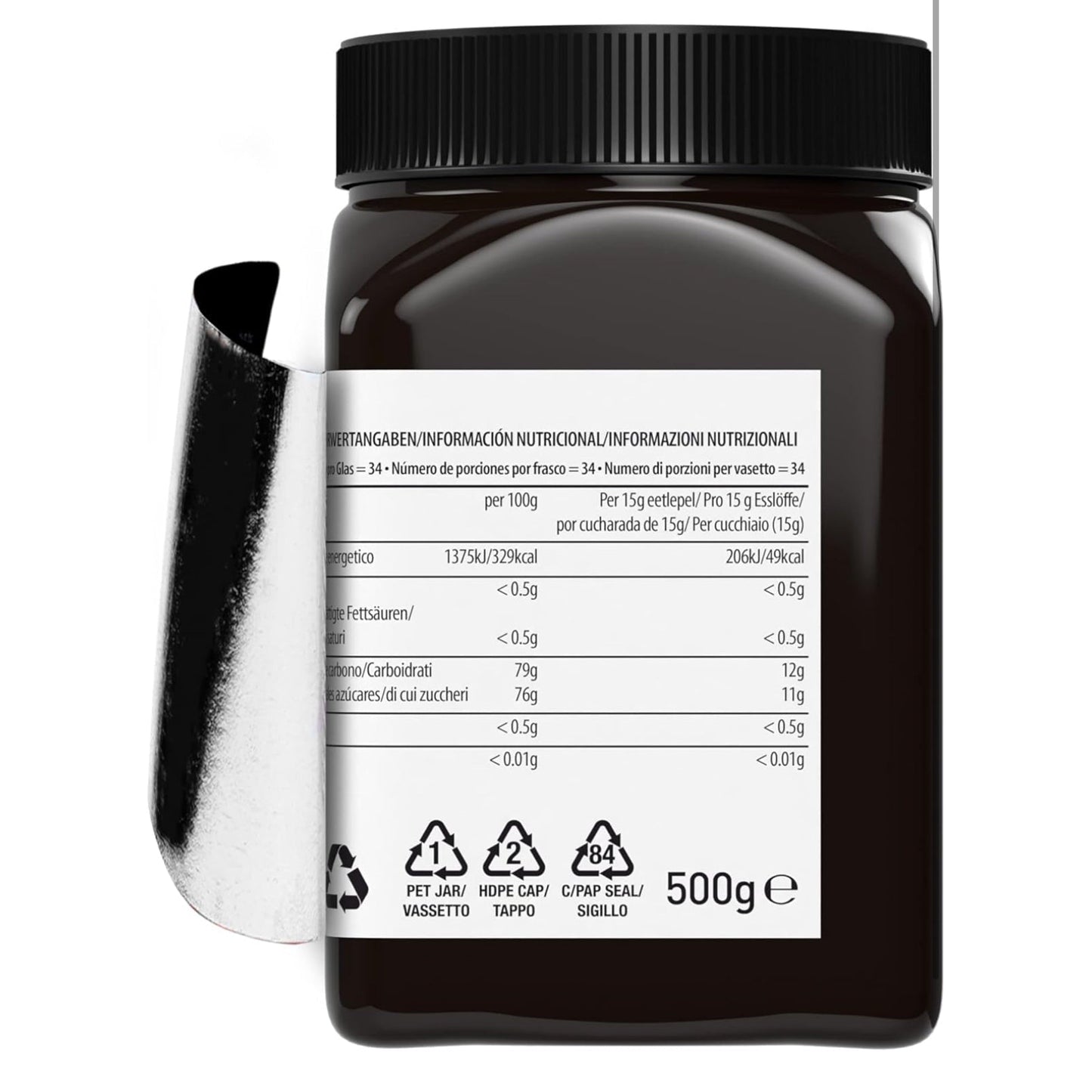 Manuka Honey 525+ MGO Certified Pure Gold Premium Manuka Honey 500g, (packaging may vary) - Medaid