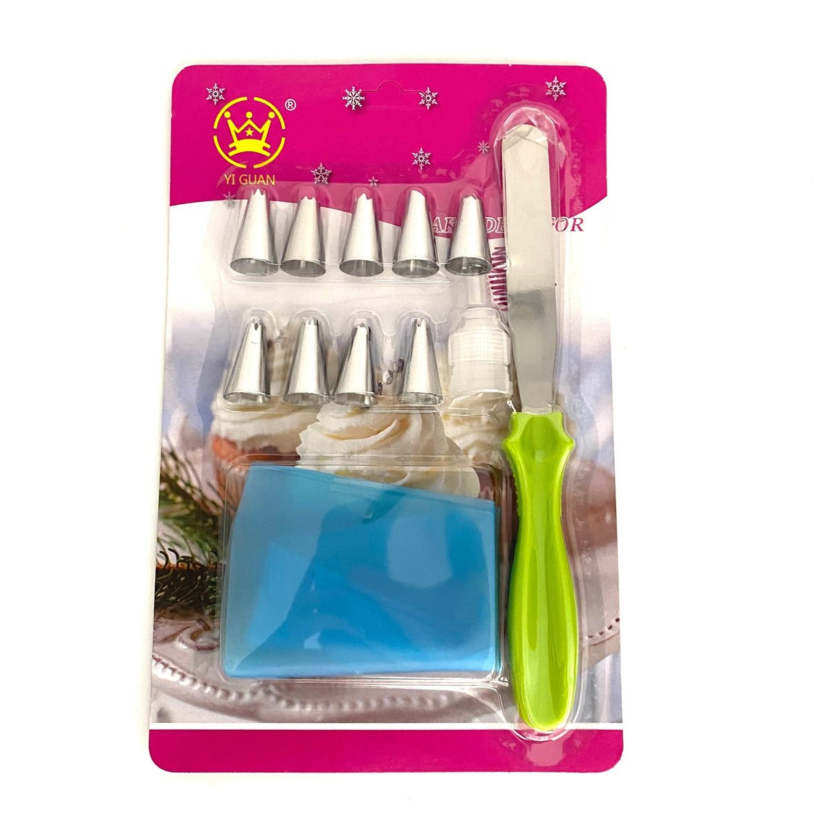 Cake Decorating Piping Set ,14 Pcs