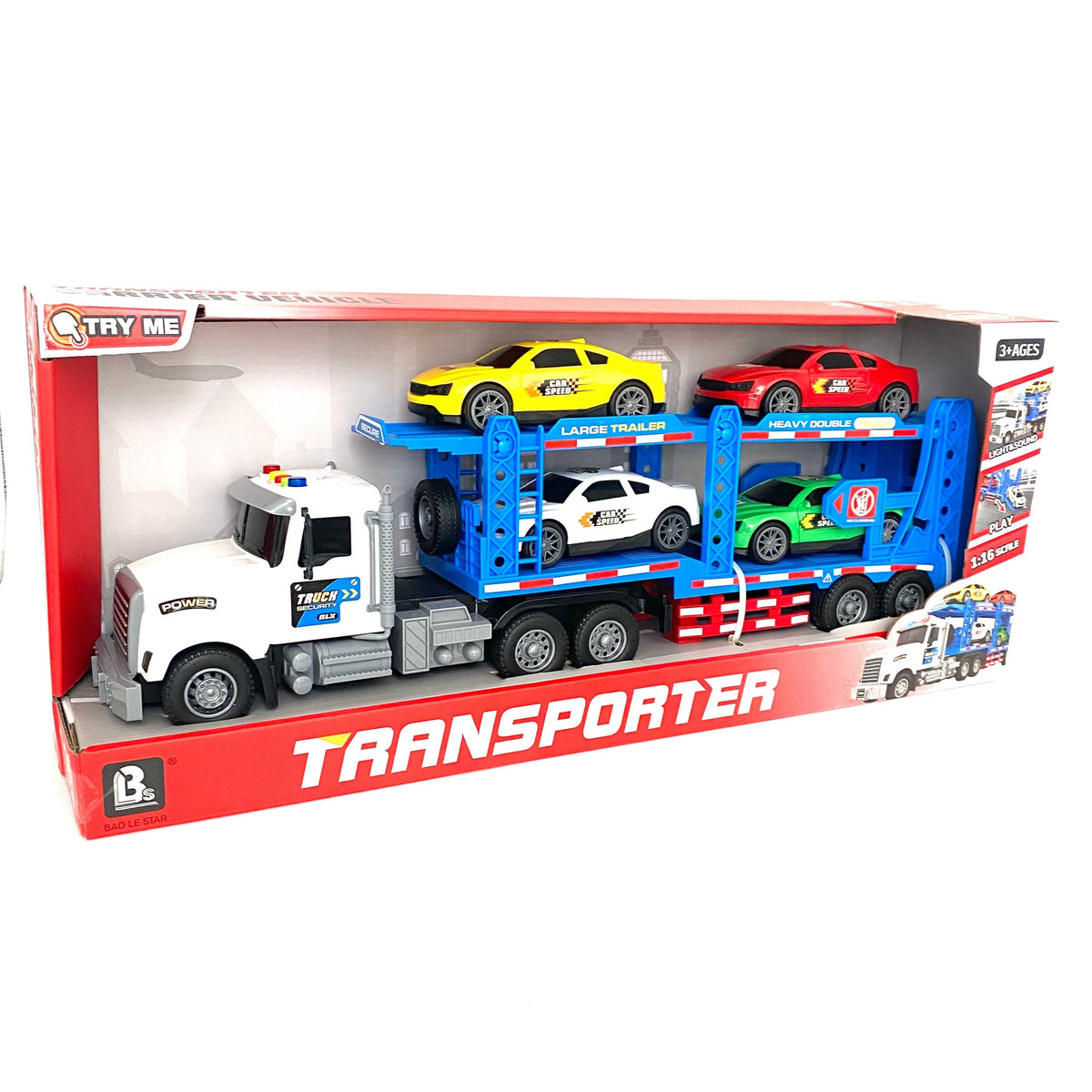 Transporter Truck With Light And Sound