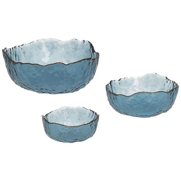 Tognana Set 3 Blue Bowls 20-17-13 Galassia Oredicio