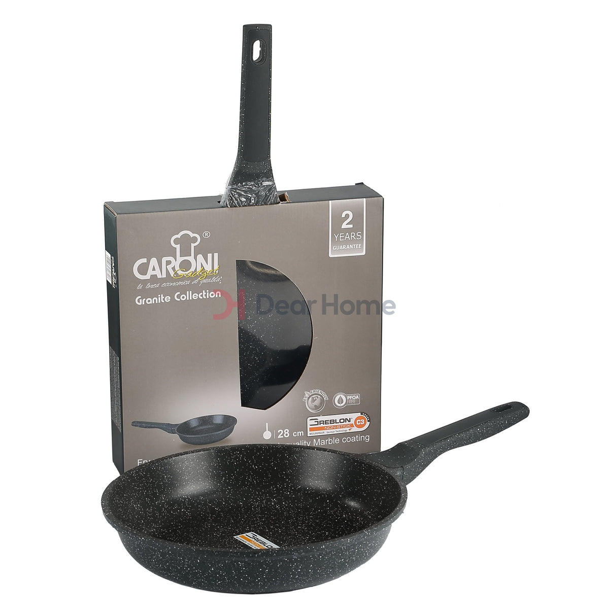 German Greblon Granite 28Cm Fry Pan