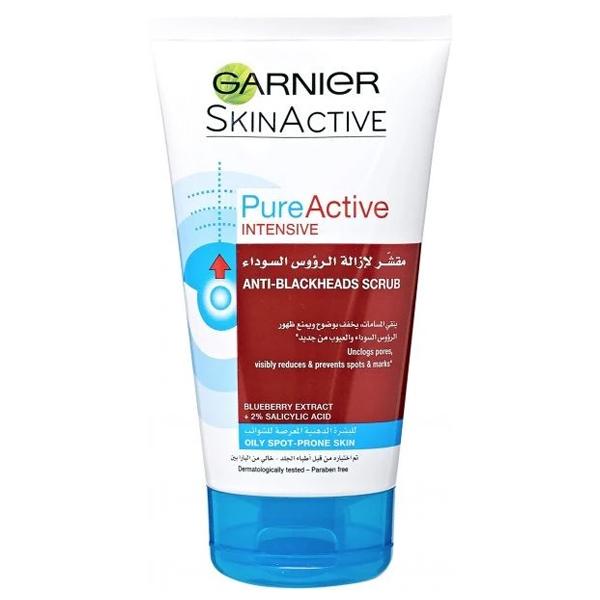 Garnier pure active intensive anti-blackheads scrub