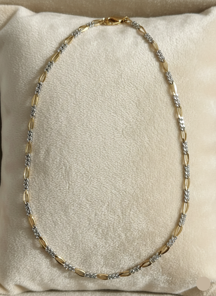 Giani Bernini Women's Two Tones Figaro Link Chain Necklace |Giani Bernini In Lebanon
