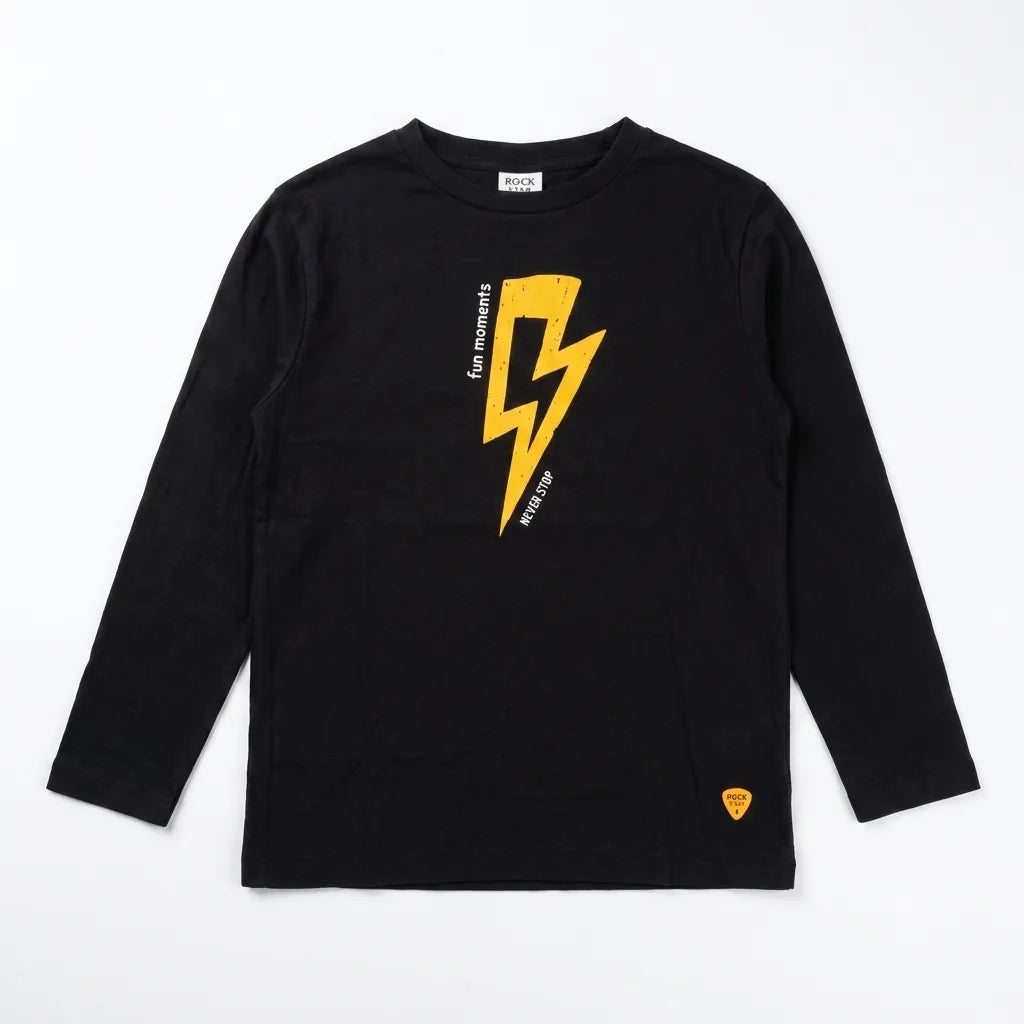 Zara Boy's Washed Black Long Sleeve Blouse | Zara in Lebanon