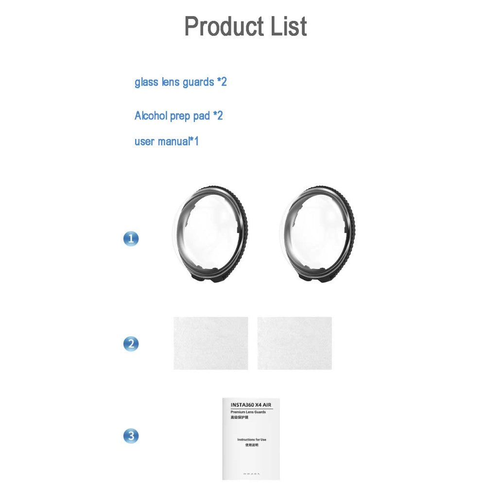 Insta360 X4 Air Lens Protector Glass