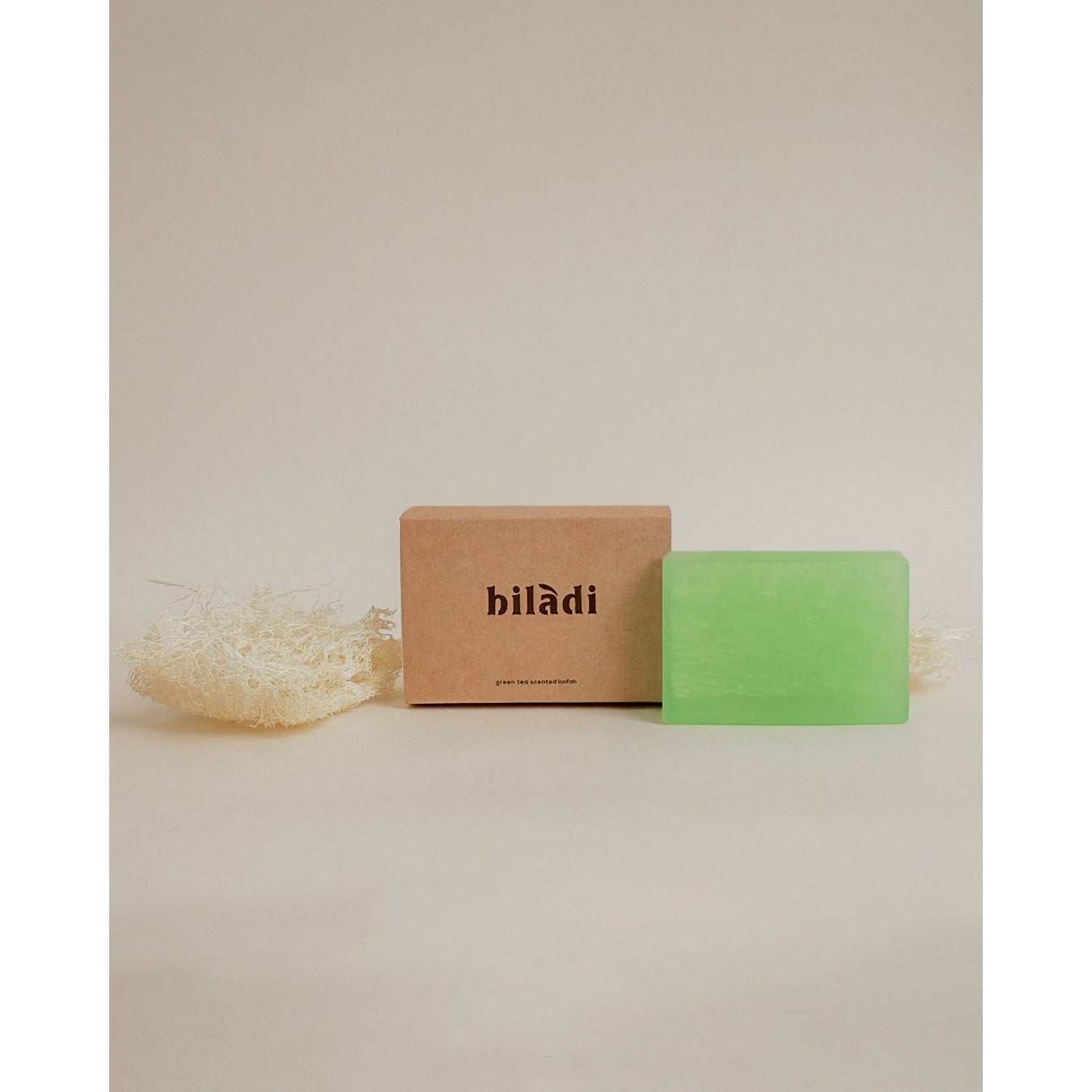Green Tea Loofah Soap
