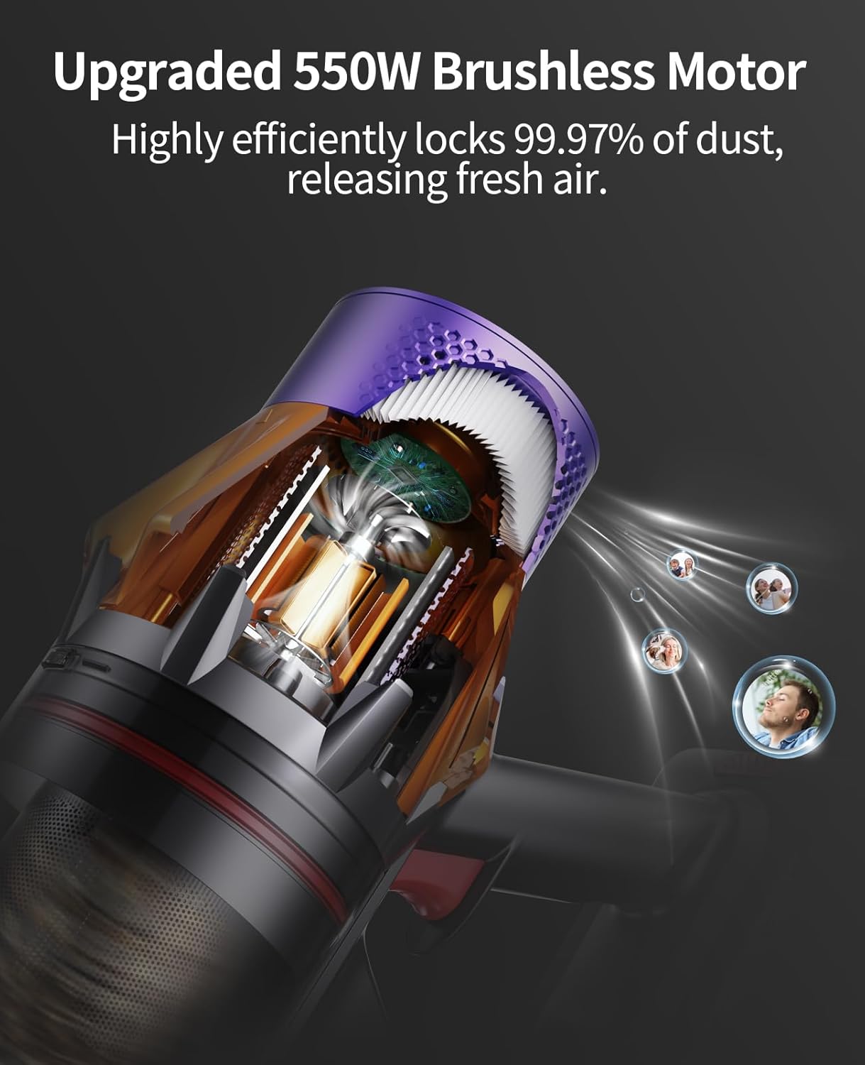 HONITURE X7 Cordless Vacuum Cleaner