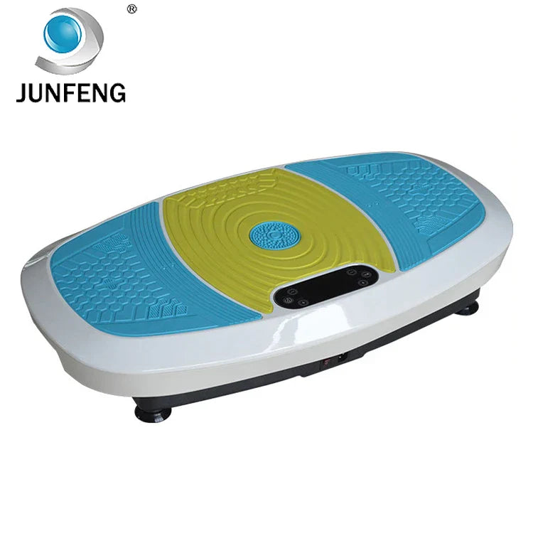 3D Ultrathin Crazy Fit Slim Vibration Plate Exercise Machine Whole Body Massage ABS Metal Vertical Home Use Electromagnetic