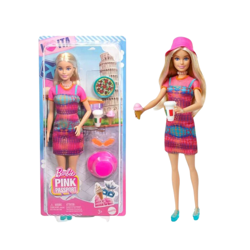 Barbie Barbie Italy Travel Doll Toys by Mattel - Medaid International