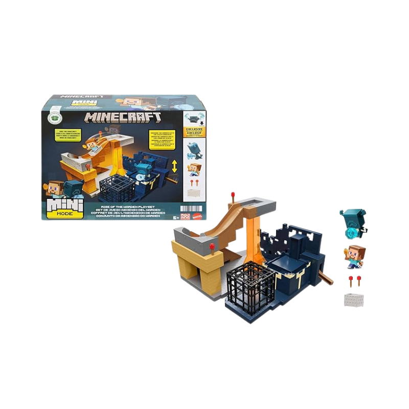 Minecraft Minecraft Mini Mode Rise Of The Warden Playset Toys by Mattel - Medaid International