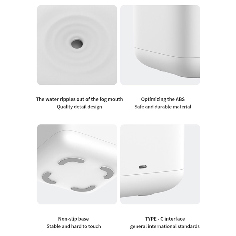 ANTI-GRAVITY HUMIDIFIER WITH CLOCK مرطب هواء معاكس للجاذبية مع ساعة